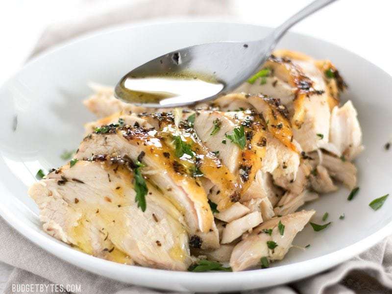 roasted skinless chicken breast