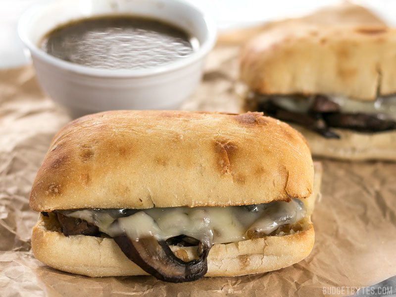 Vegetarian French Dip Sandwiches Budget Bytes