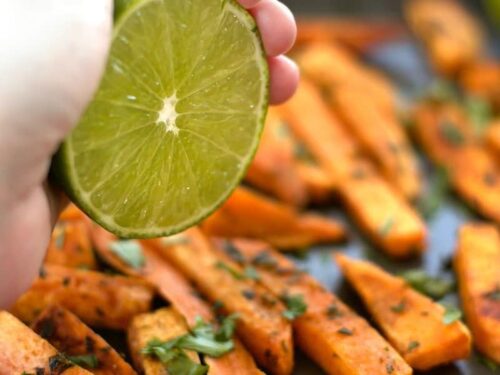 Cumin Lime Roasted Sweet Potatoes Budget Bytes