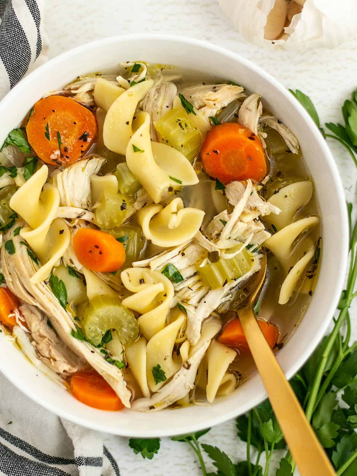 Chicken and Noodles Recipe - How to Make Homemade Chicken Noodle Soup