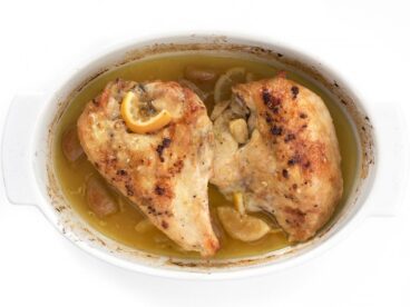 Lemon Garlic Roasted Chicken - Budget Bytes