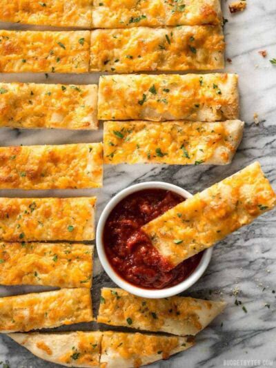 Homemade Cheesy Garlic Bread - Budget Bytes