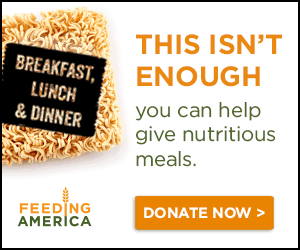 Feeding America Donation Banner