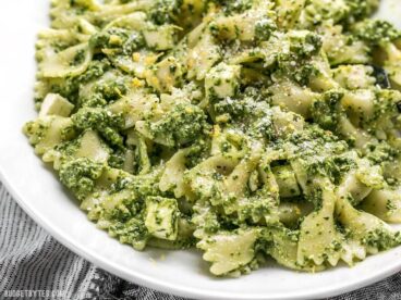 Kale Pesto Pasta - Budget Bytes