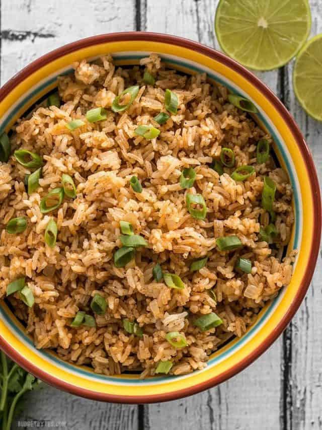 Easy Taco Rice Recipe Step by Step Photos Budget Bytes