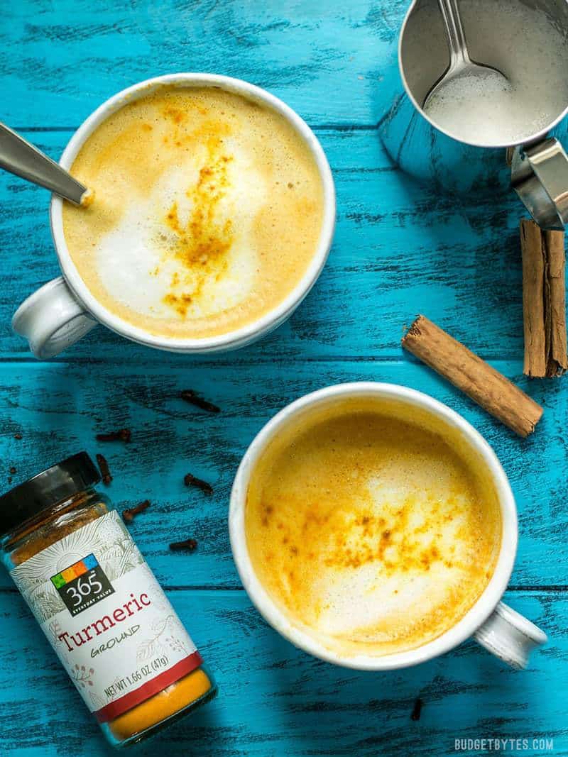 Homemade Golden Chai Recipe With Tumeric Budget Bytes