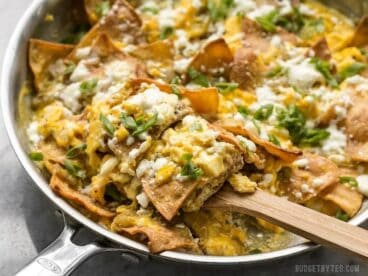 Green Chile Migas - Budget Bytes