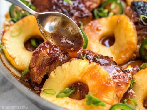 Skillet Pineapple Bbq Chicken Budget Bytes