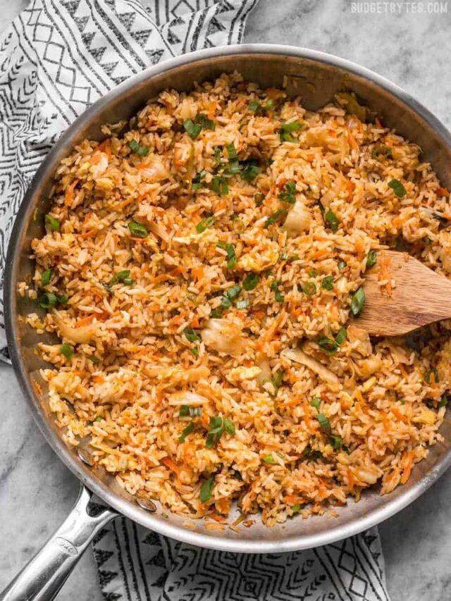 Kimchi Fried Rice - Budget Bytes