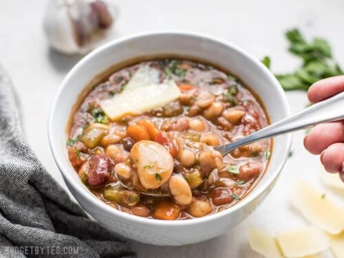 Vegetarian 15 Bean Soup - Budget Bytes