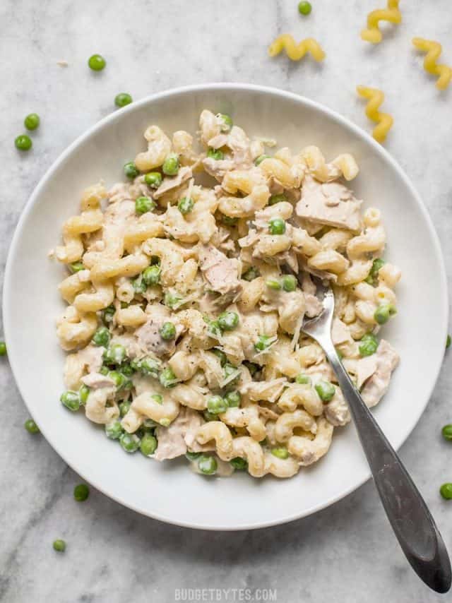 Creamy Tuna Pasta With Peas Budget Bytes