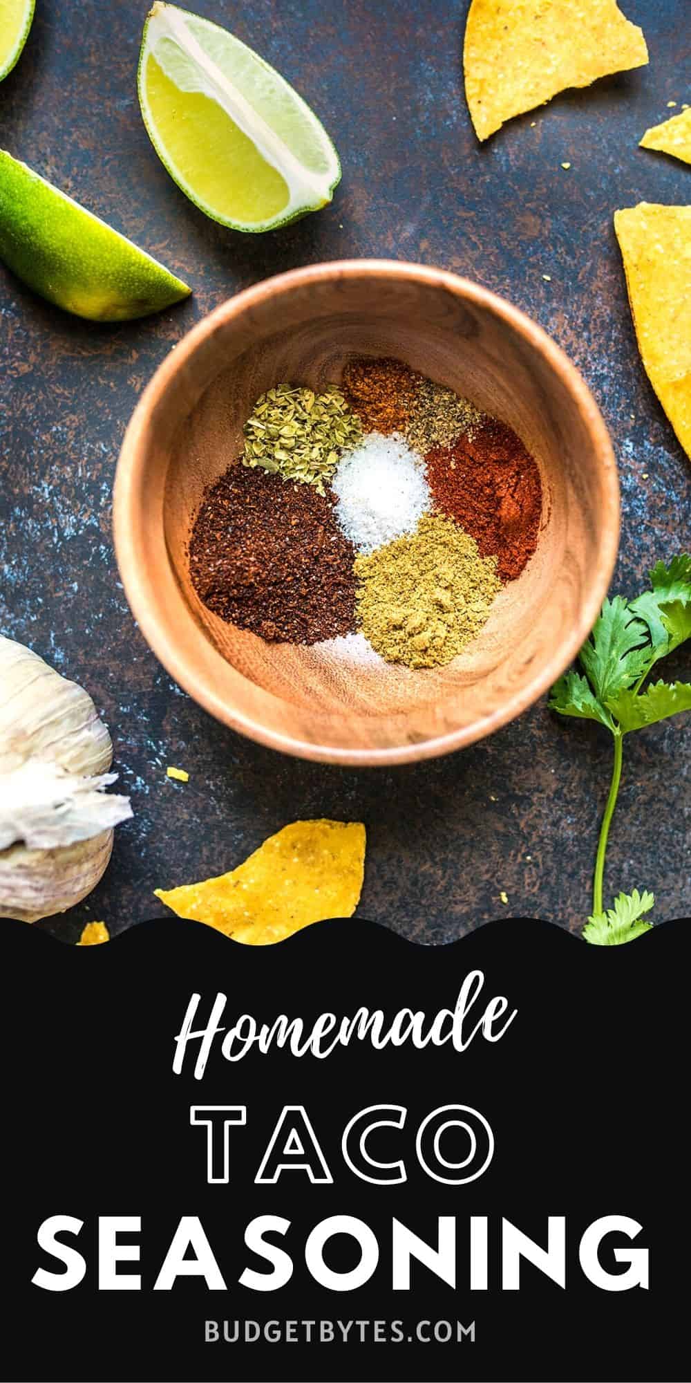 The Best Homemade Taco Seasoning Budget Bytes