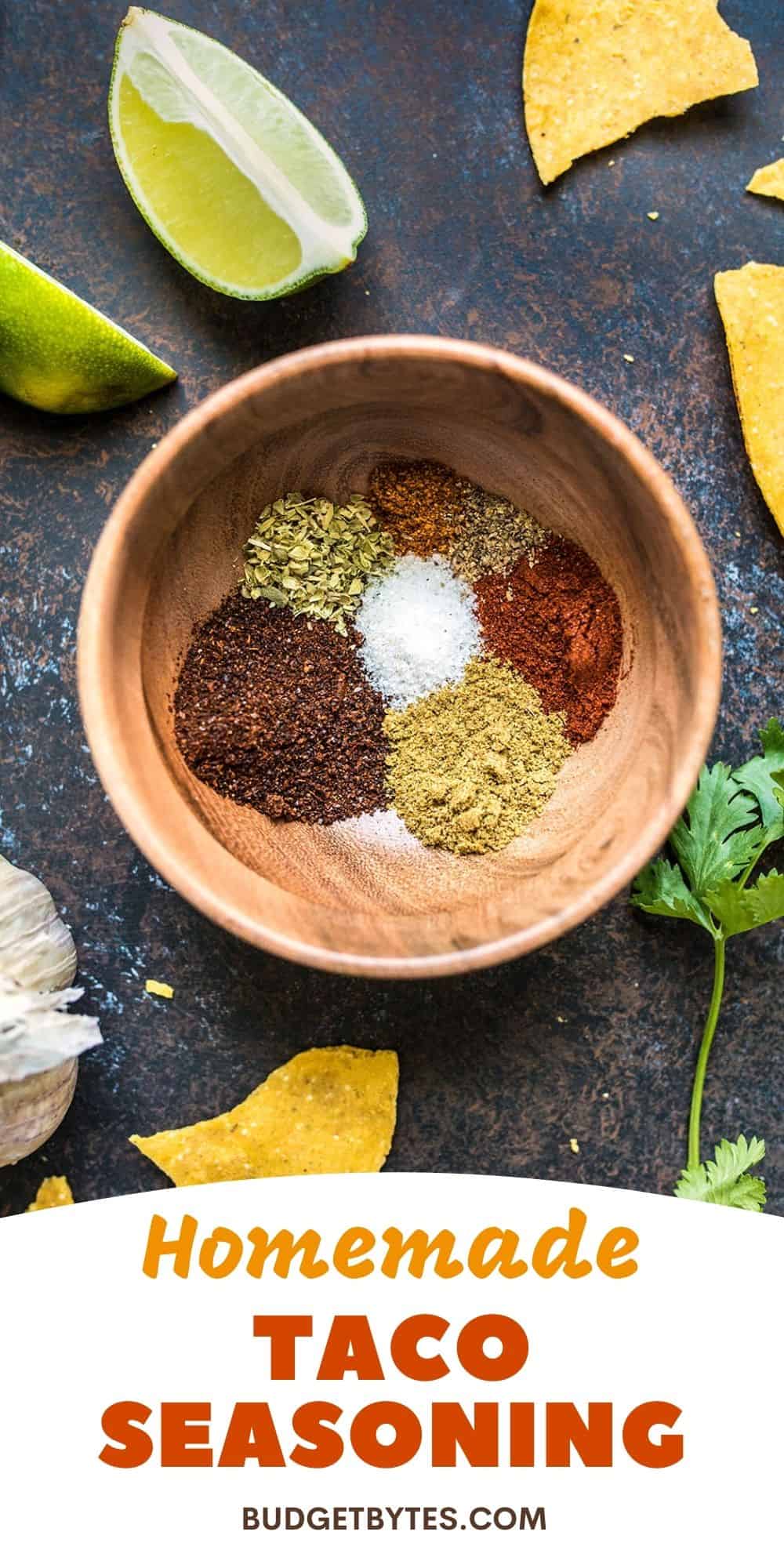 The Best Homemade Taco Seasoning Budget Bytes