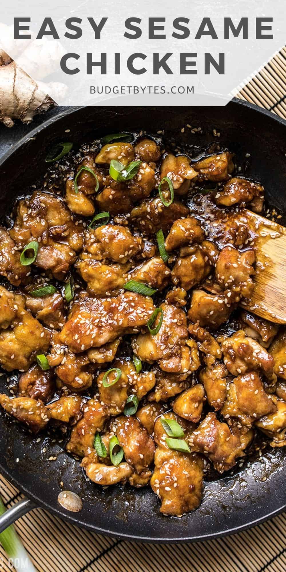 Easy Sesame Chicken Video 2786