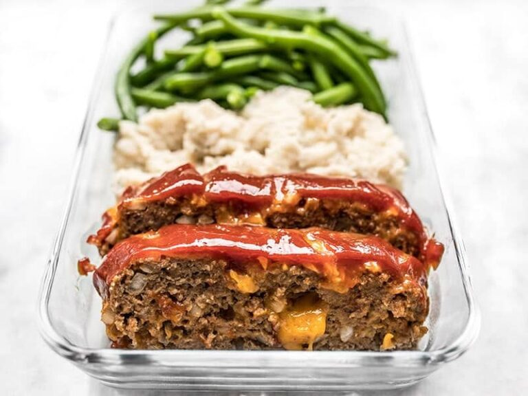 Cheeseburger Meatloaf Meal Prep - Budget Bytes
