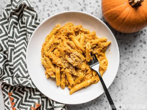 Chipotle Pumpkin Pasta - Budget Bytes