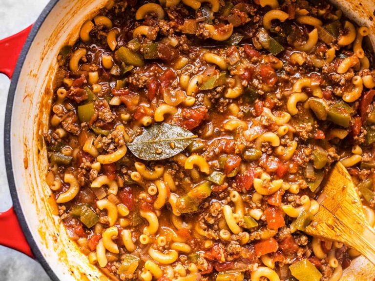 Easy American Goulash - One Pot - Budget Bytes