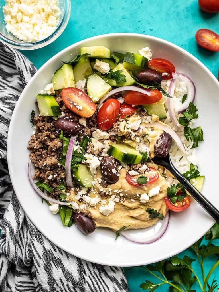 Mediterranean Hummus Bowls