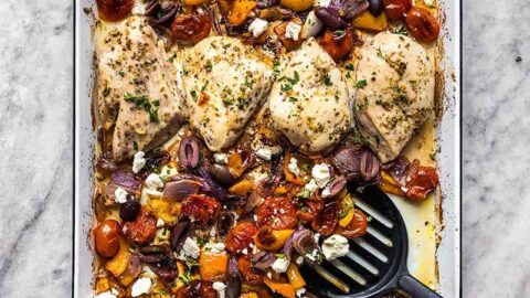 Greek-style Chicken Sheet Pan Dinner - Grilling Outdoor Recipes powered by  Bull Outdoor Products