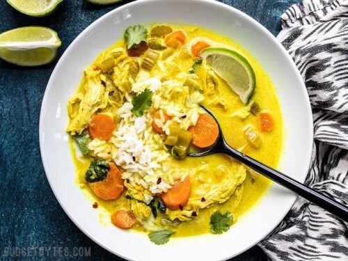 Coconut Turmeric Chicken Soup Budget Bytes 0849