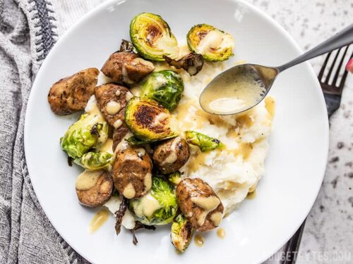 Roasted Brussels Sprout Bowls - Budget Bytes