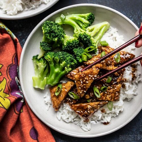Sesame Tempeh Bowls - Vegan Meal Prep - Budget Bytes