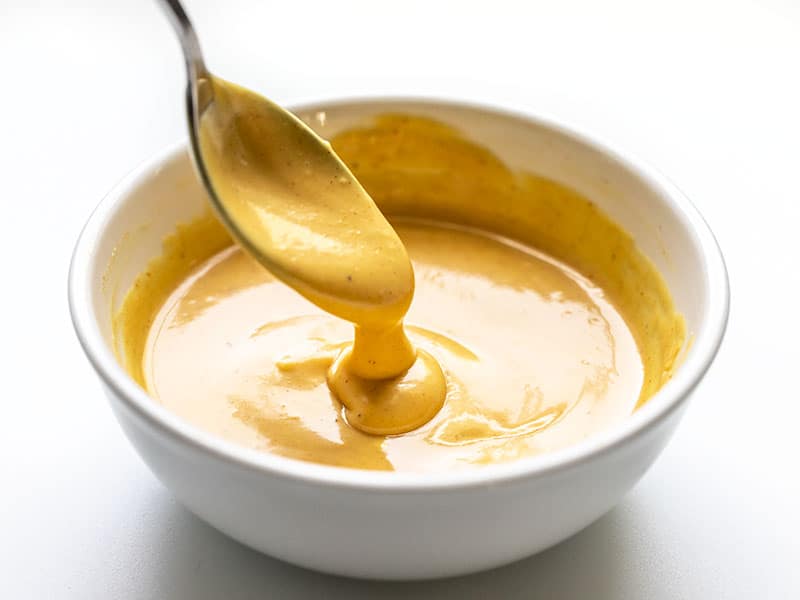 Healthy Honey Mustard Dip - I Heart Vegetables
