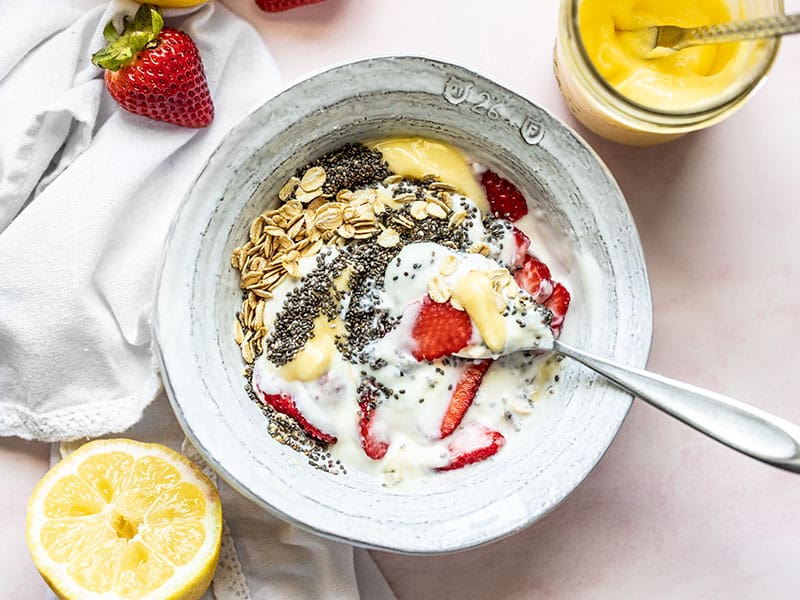 Lemon Berry Yogurt Breakfast Bowls - Budget Bytes