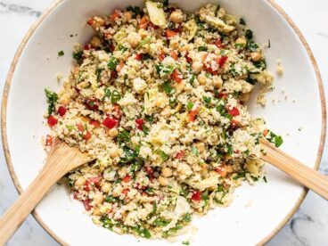 Lemony Artichoke and Quinoa Salad - Budget Bytes