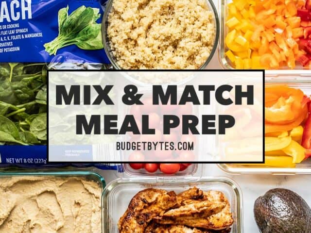 80+ Budget Friendly Meal Prep Ideas - Budget Bytes