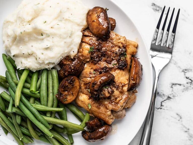 Balsamic Chicken and Mushrooms Recipe - Budget Bytes