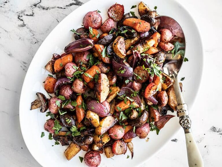 Balsamic Roasted Vegetables Recipe Budget Bytes