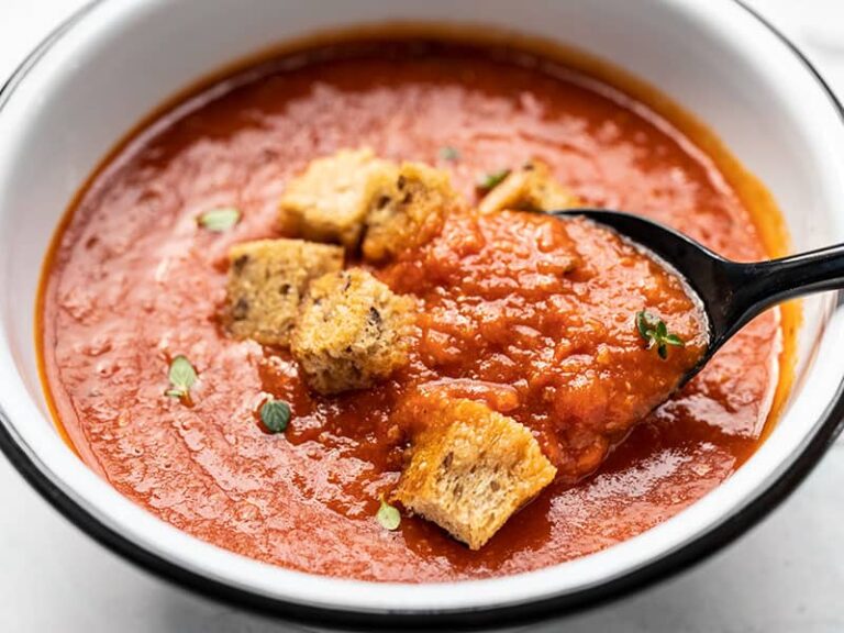 Secret Ingredient Tomato Soup Recipe (vegan) - Budget Bytes