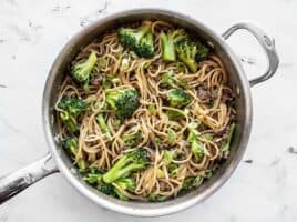 Garlic Noodles with Beef and Broccoli - Budget Bytes