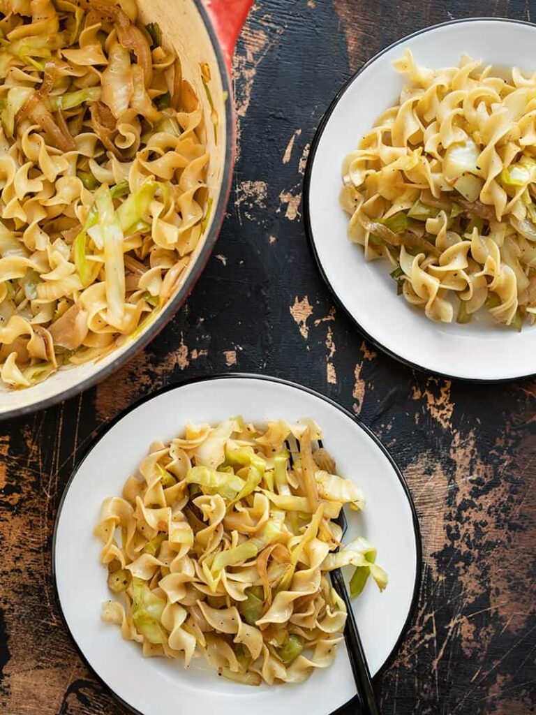 Fried Cabbage and Noodles Recipe Budget Bytes