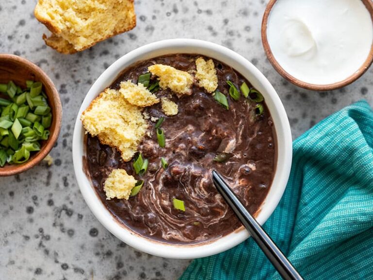 30-Minute Smoky Black Bean Soup - Budget Bytes