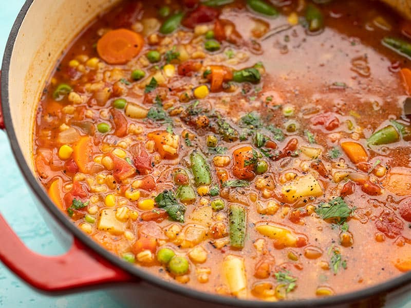 Vegetable Barley Soup Recipe - Vegan - Budget Bytes