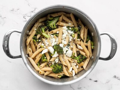 Roasted Broccoli Pasta with Lemon and Feta - Budget Bytes