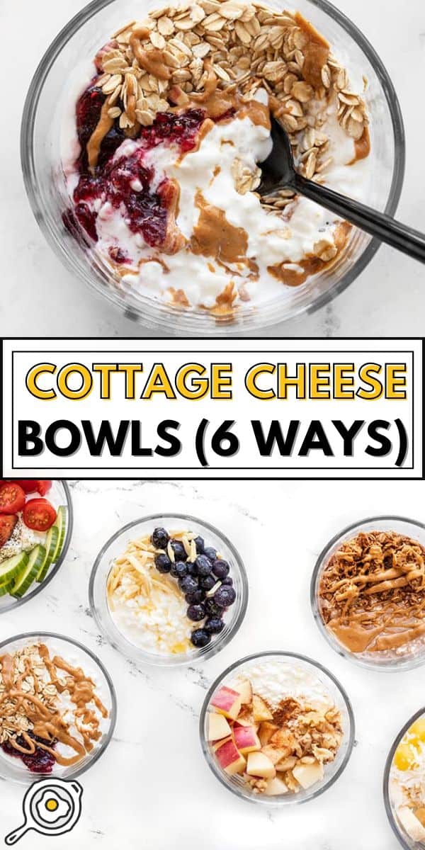 Cottage Cheese Breakfast Bowls pin image