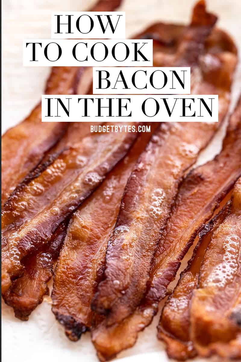 How to Cook Bacon in the Oven - The Kitchen Community