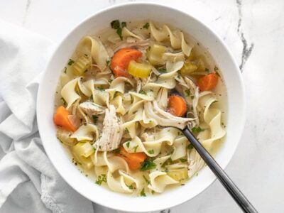 Slow Cooker Chicken Noodle Soup - Budget Bytes