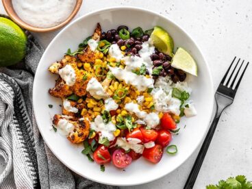 Roasted Cauliflower Taco Bowls - Budget Bytes