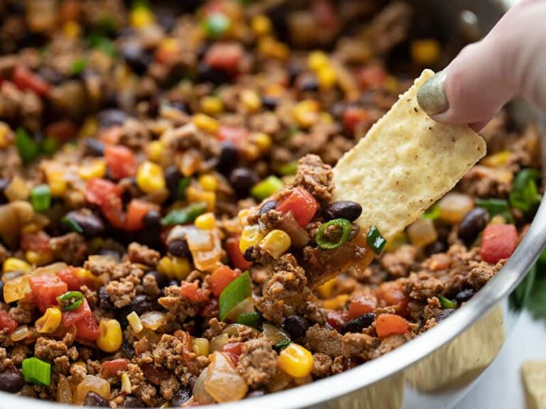 Turkey Taco Skillet Recipe - No Rice - Budget Bytes