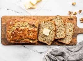 Yogurt Banana Bread Recipe (with Walnuts) - Budget Bytes