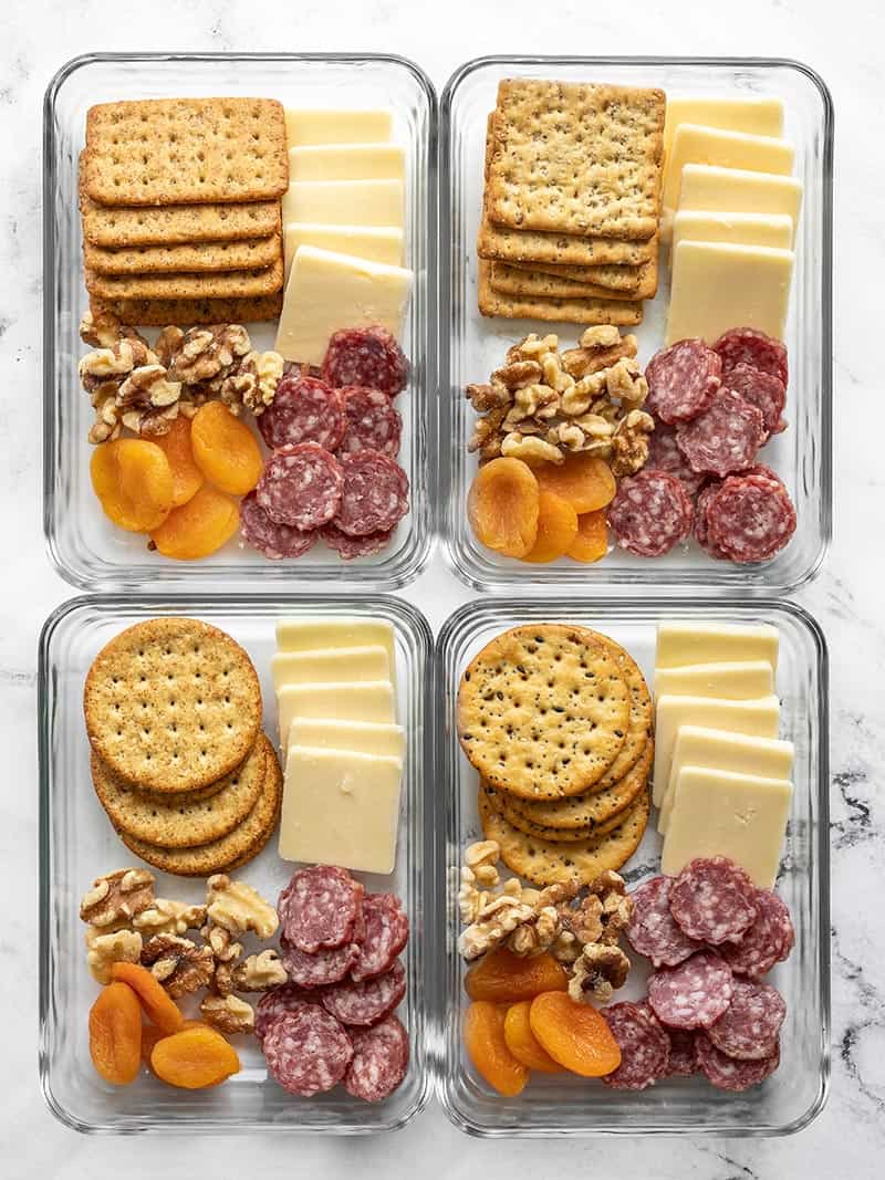 Easy Individual Charcuterie Boxes
