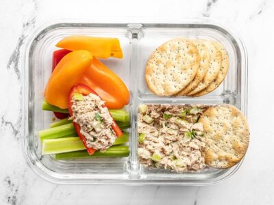 The Tuna Salad Lunch Box - No Cook Lunch Idea - Budget Bytes