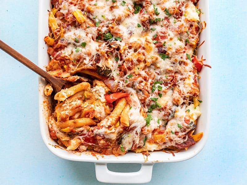 Baked Spaghetti Casserole- Spend With Pennies