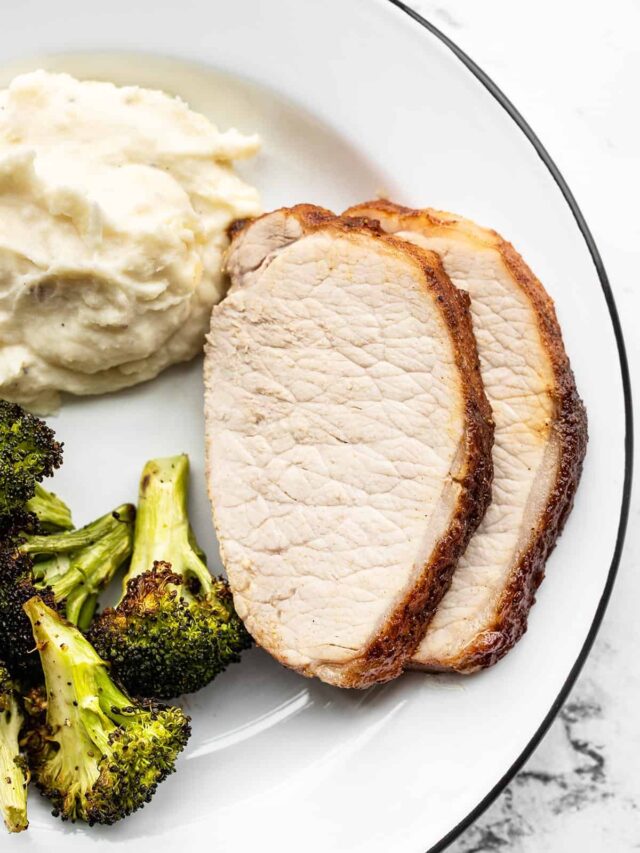 Brown Sugar Roasted Pork Loin - Tender and Juicy! - Budget Bytes