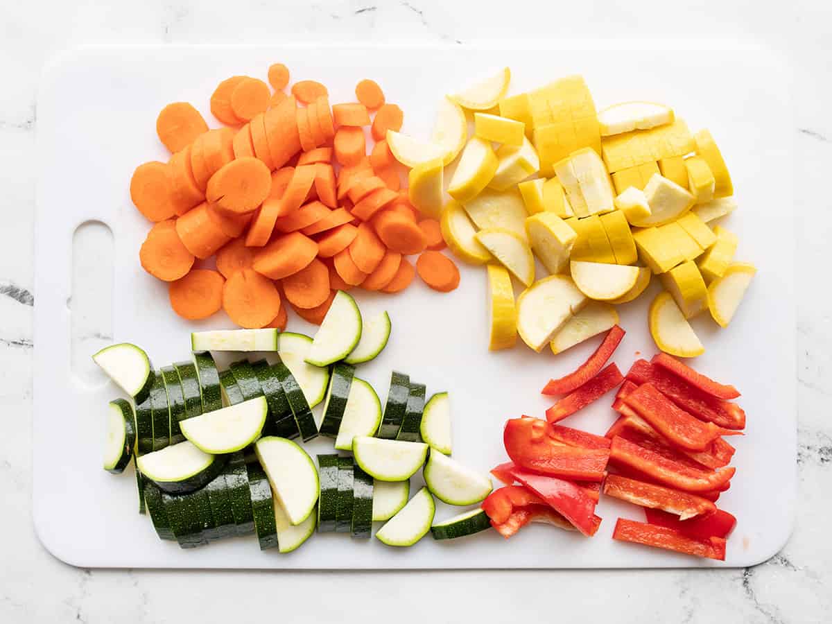 Simple Sautéed Vegetables - Easy Side Dish - Budget Bytes