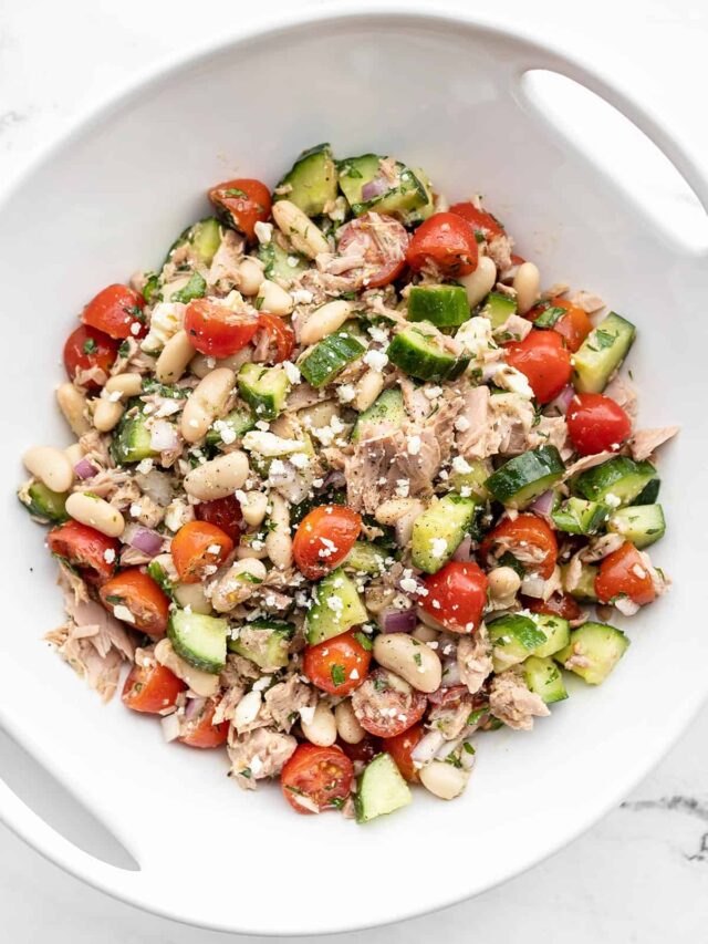 Mediterranean Tuna Salad - Budget Bytes